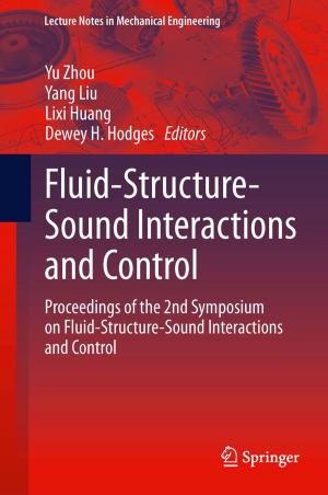 Cover of the book Fluid-Structure-Sound Interactions and Control by Christoph Faschinger, Anton Hommer