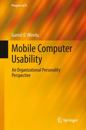 Cover of the book Mobile Computer Usability by 