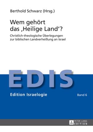 Cover of the book Wem gehoert das «Heilige Land»? by Ulrich Engel, Gemma Paredes Suárez, Maria José Domínguez Vázquez