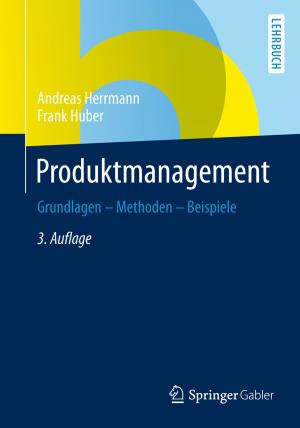 Cover of the book Produktmanagement by Heiner Bubb, Klaus Bengler, Rainer E. Grünen, Mark Vollrath