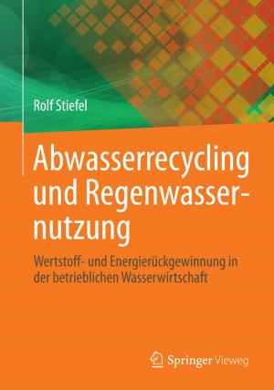 Cover of the book Abwasserrecycling und Regenwassernutzung by Martin Pittner