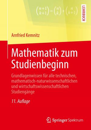 Cover of the book Mathematik zum Studienbeginn by Sebastian Klipper