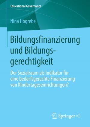 Cover of the book Bildungsfinanzierung und Bildungsgerechtigkeit by Jutta Malzacher