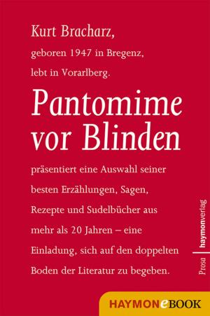 Cover of the book Pantomime vor Blinden by Klaus Merz