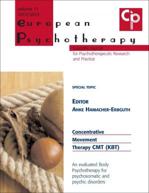Cover of the book European Psychotherapy 2012/2013 by Paul Maier