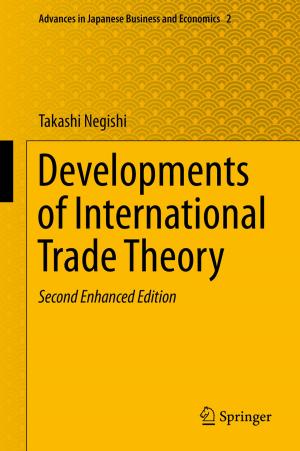 Cover of the book Developments of International Trade Theory by Thiago Junqueira de Castro Bezerra