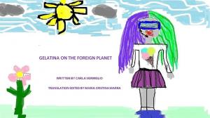 Cover of the book Gelatina on the foreign planet by Thomas P Hopp