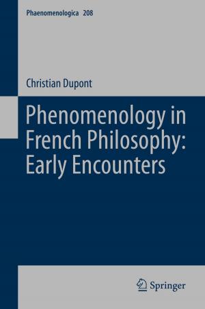Cover of Phenomenology in French Philosophy: Early Encounters