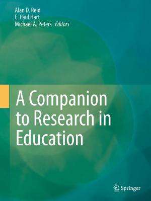 Cover of the book A Companion to Research in Education by Nada Gligorov
