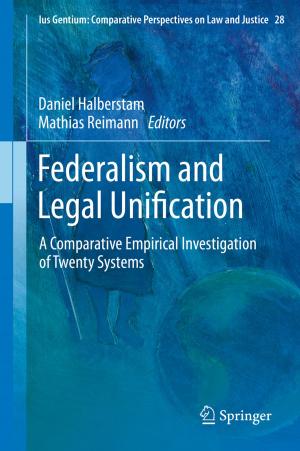 Cover of the book Federalism and Legal Unification by William D. Davies