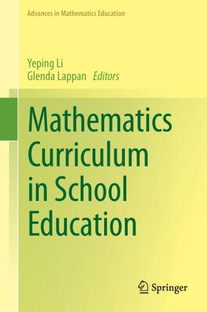 Cover of the book Mathematics Curriculum in School Education by Jürgen H.P. Hoffmeyer-Zlotnik, Uwe Warner