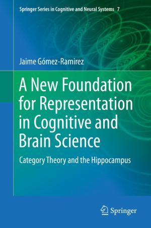 Cover of the book A New Foundation for Representation in Cognitive and Brain Science by Reinhard Stelter