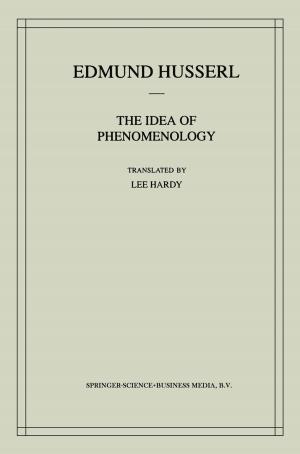 Cover of the book The Idea of Phenomenology by Kazutoshi Yabuki