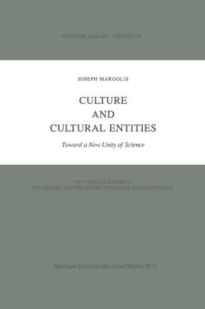 Book cover of Culture and Cultural Entities