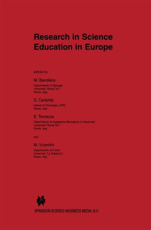 Cover of the book Research in Science Education in Europe by K.W. Kapp