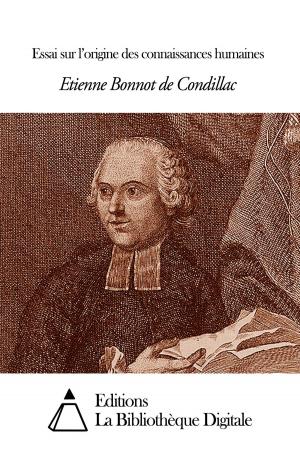 Cover of the book Essai sur l’origine des connaissances humaines by Louis-Émile-Edmond Duranty