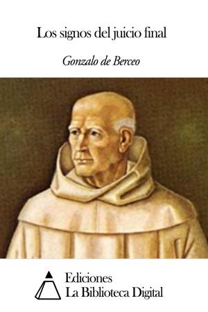 Cover of the book Los signos del juicio final by Tirso de Molina