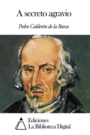 Cover of the book A secreto agravio by José María de Pereda