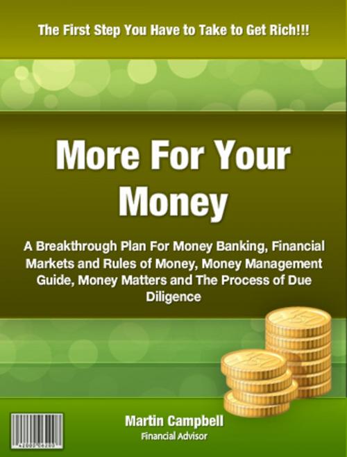 Cover of the book More For Your Money by Martin Campbell, Clinton Gilkie