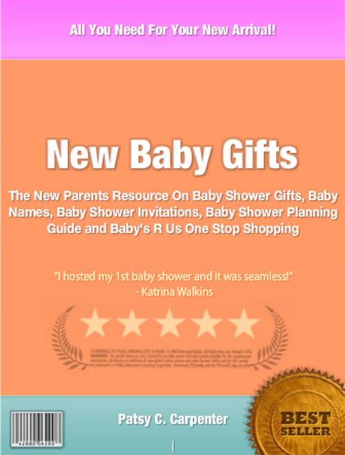 Cover of the book New Baby Gifts by Patsy C. Carpenter, Clinton Gilkie
