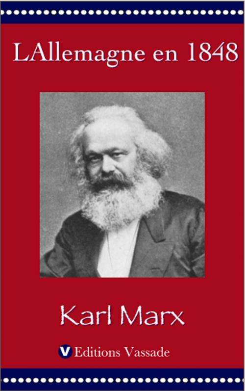 Cover of the book L’Allemagne en 1848 by Karl Marx, Vassade