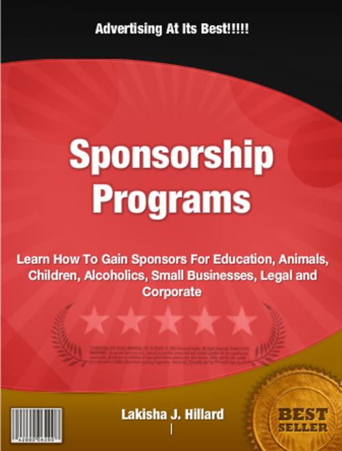 Cover of the book Sponsorship Programs by Lakisha J. Hillard, Clinton Gilkie