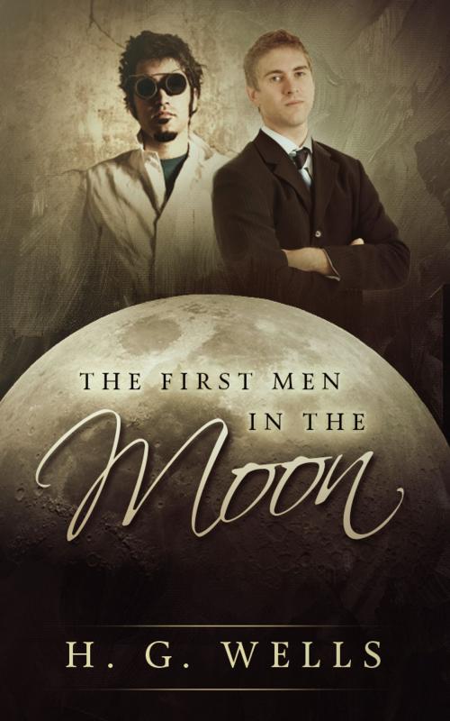 Cover of the book The First Men in the Moon by H.G. WELLS, Starbooks Classics Publishing