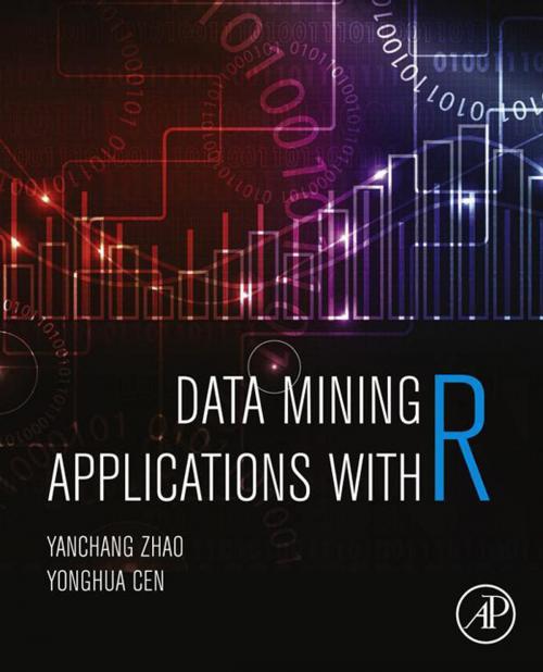 Cover of the book Data Mining Applications with R by Yanchang Zhao, Yonghua Cen, Elsevier Science