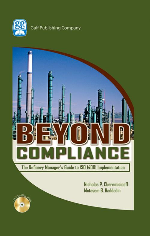 Cover of the book Beyond Compliance by Nicholas Cheremisinoff, Motasem B. Haddadin, Elsevier Science