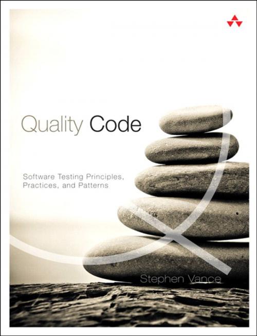 Cover of the book Quality Code by Stephen Vance, Pearson Education