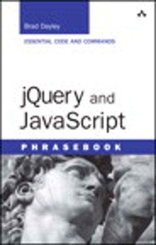 Cover of the book jQuery and JavaScript Phrasebook by Brad Dayley, Pearson Education