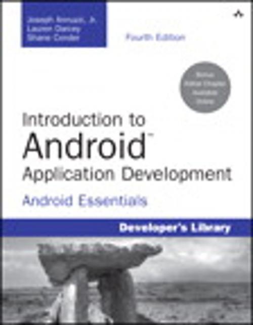 Cover of the book Introduction to Android Application Development by Joseph Annuzzi Jr., Lauren Darcey, Shane Conder, Pearson Education