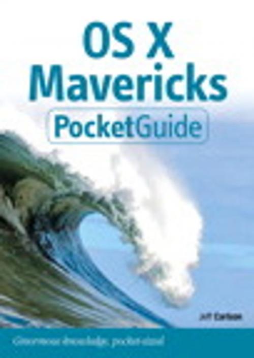 Cover of the book OS X Mavericks Pocket Guide by Jeff Carlson, Pearson Education