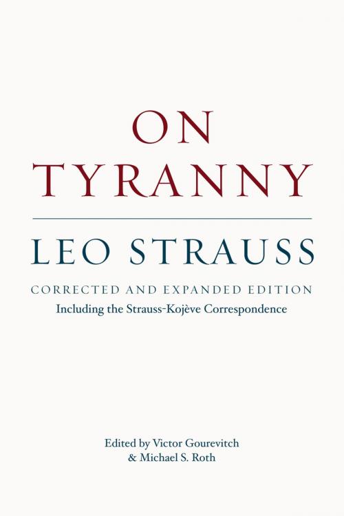 Cover of the book On Tyranny by Leo Strauss, University of Chicago Press
