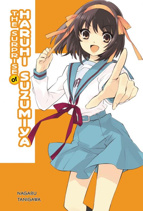 Cover of the book The Surprise of Haruhi Suzumiya (light novel) by Nagaru Tanigawa, Yen Press