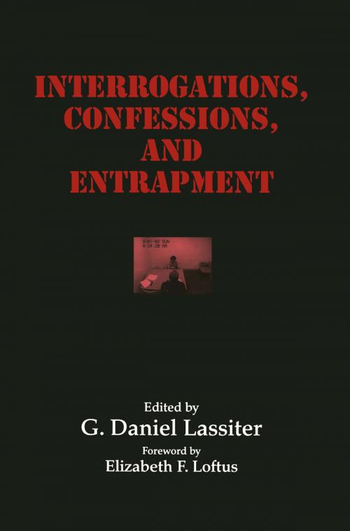 Cover of the book Interrogations, Confessions, and Entrapment by , Springer US