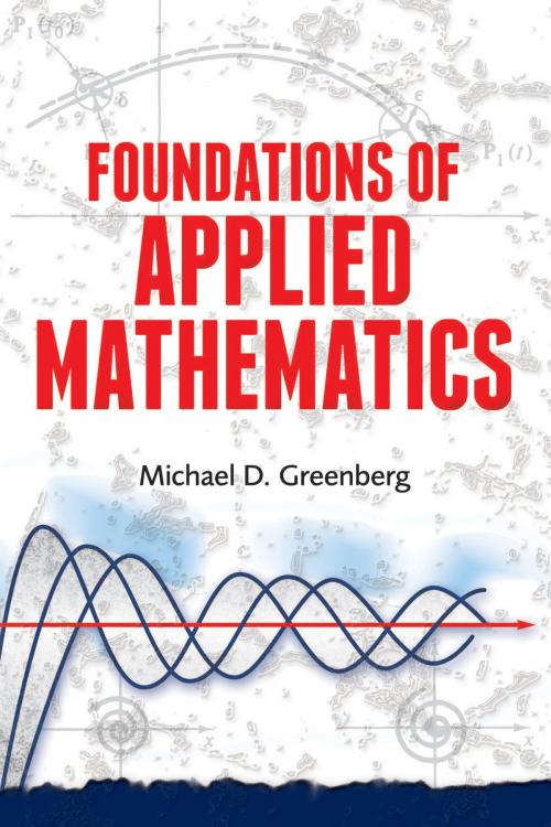 Cover of the book Foundations of Applied Mathematics by Michael D. Greenberg, Dover Publications