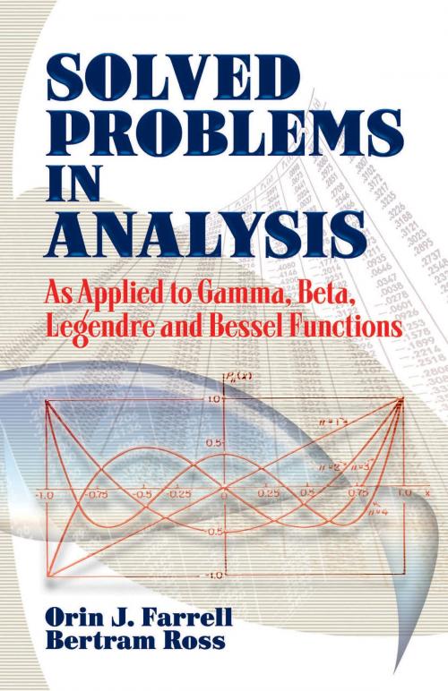 Cover of the book Solved Problems in Analysis by Orin J. Farrell, Bertram Ross, Dover Publications