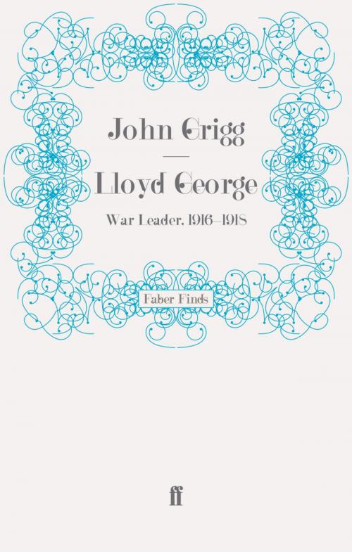 Cover of the book Lloyd George by John Grigg, Faber & Faber
