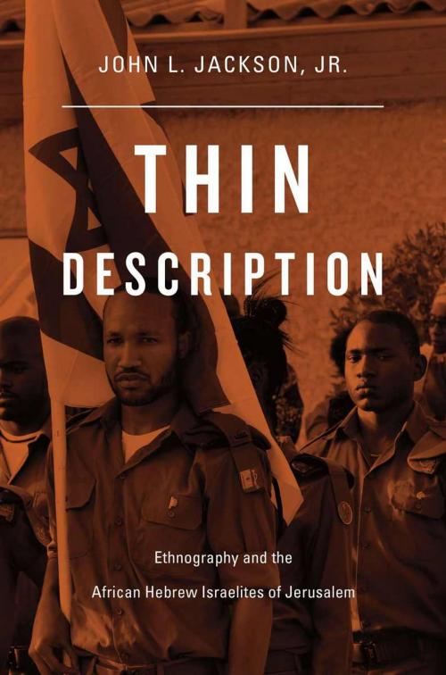 Cover of the book Thin Description by John L. Jackson Jr., Harvard University Press