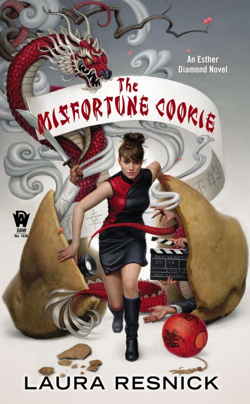 Cover of the book The Misfortune Cookie by Laura Resnick, DAW