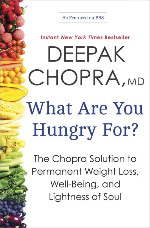 Cover of the book What Are You Hungry For? by Deepak Chopra, M.D., Potter/Ten Speed/Harmony/Rodale