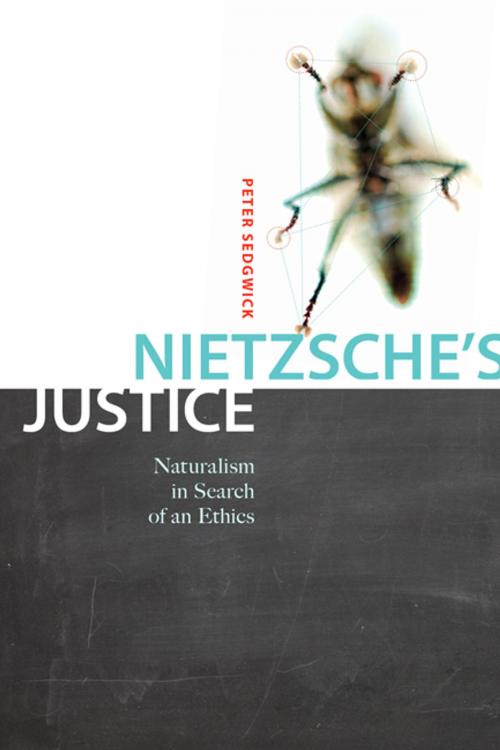 Cover of the book Nietzsche's Justice by Peter Sedgwick, MQUP