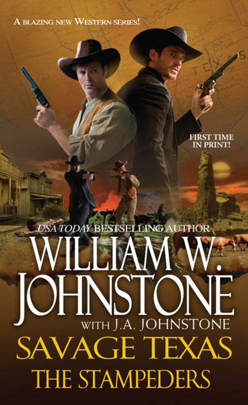 Cover of the book The Stampeders by William W. Johnstone, Pinnacle Books