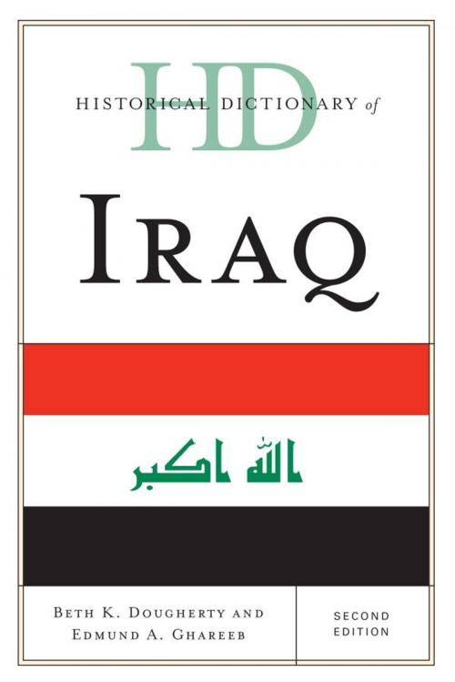 Cover of the book Historical Dictionary of Iraq by Beth K. Dougherty, Edmund A. Ghareeb, Scarecrow Press