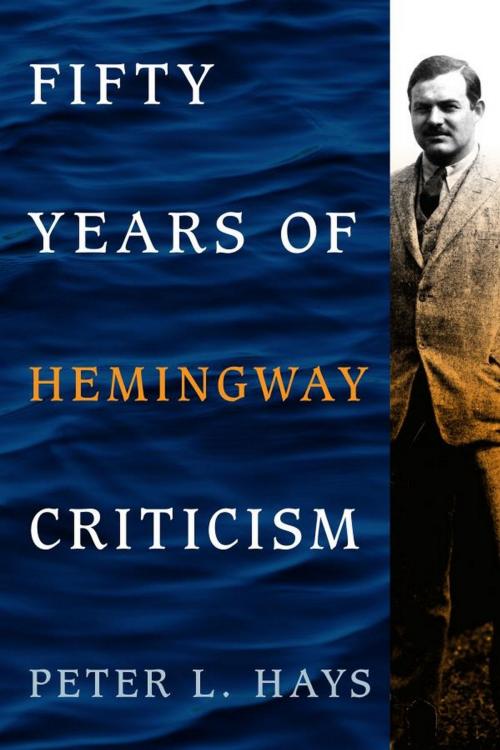 Cover of the book Fifty Years of Hemingway Criticism by Peter L. Hays, Scarecrow Press