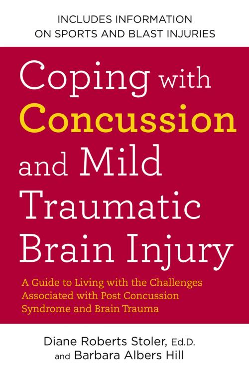 Cover of the book Coping with Concussion and Mild Traumatic Brain Injury by Diane Roberts Stoler, Ed.D., Barbara Albers Hill, Penguin Publishing Group