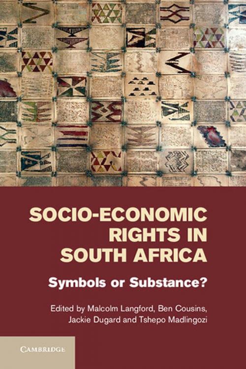 Cover of the book Socio-Economic Rights in South Africa by , Cambridge University Press