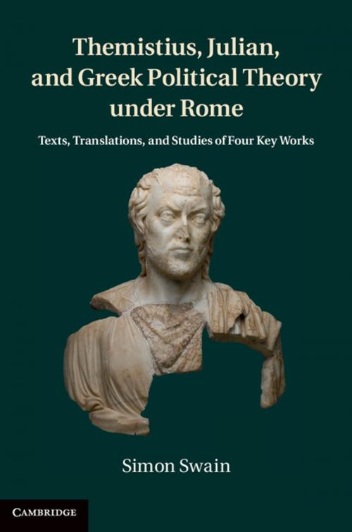 Cover of the book Themistius, Julian, and Greek Political Theory under Rome by Simon Swain, Cambridge University Press