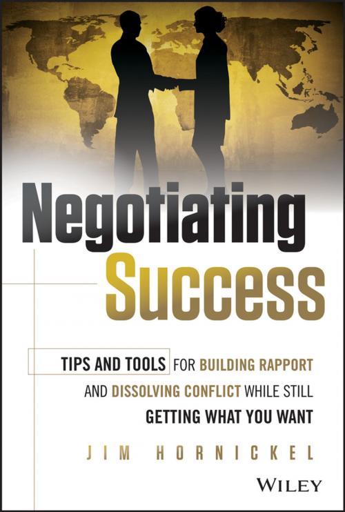 Cover of the book Negotiating Success by Jim Hornickel, Wiley